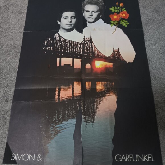 Simon & Garfunkel - Bridge Over Troubled Water - 22x33 Poster - Circa 1969 - Picture 1 of 1